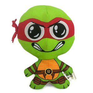 Teenage Mutant Ninja Turtles 8" Raphael Plush Caricature Style Nickelodeon Red